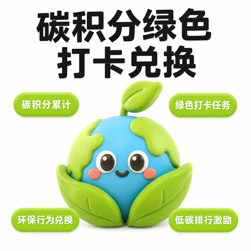 碳积分绿色打卡兑换活动