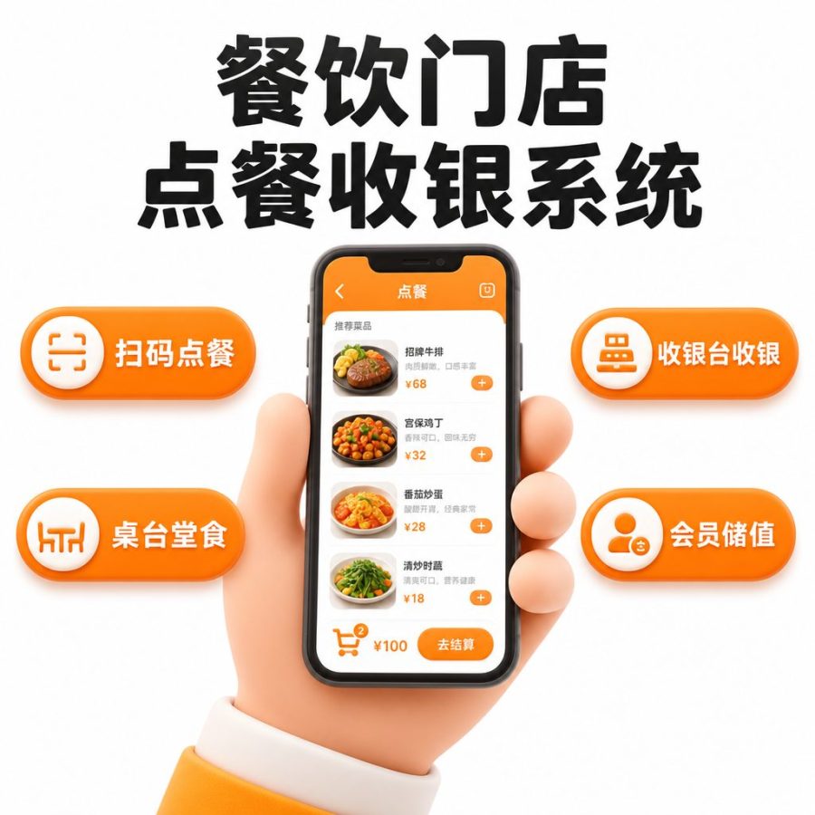 餐饮门店点餐收银系统