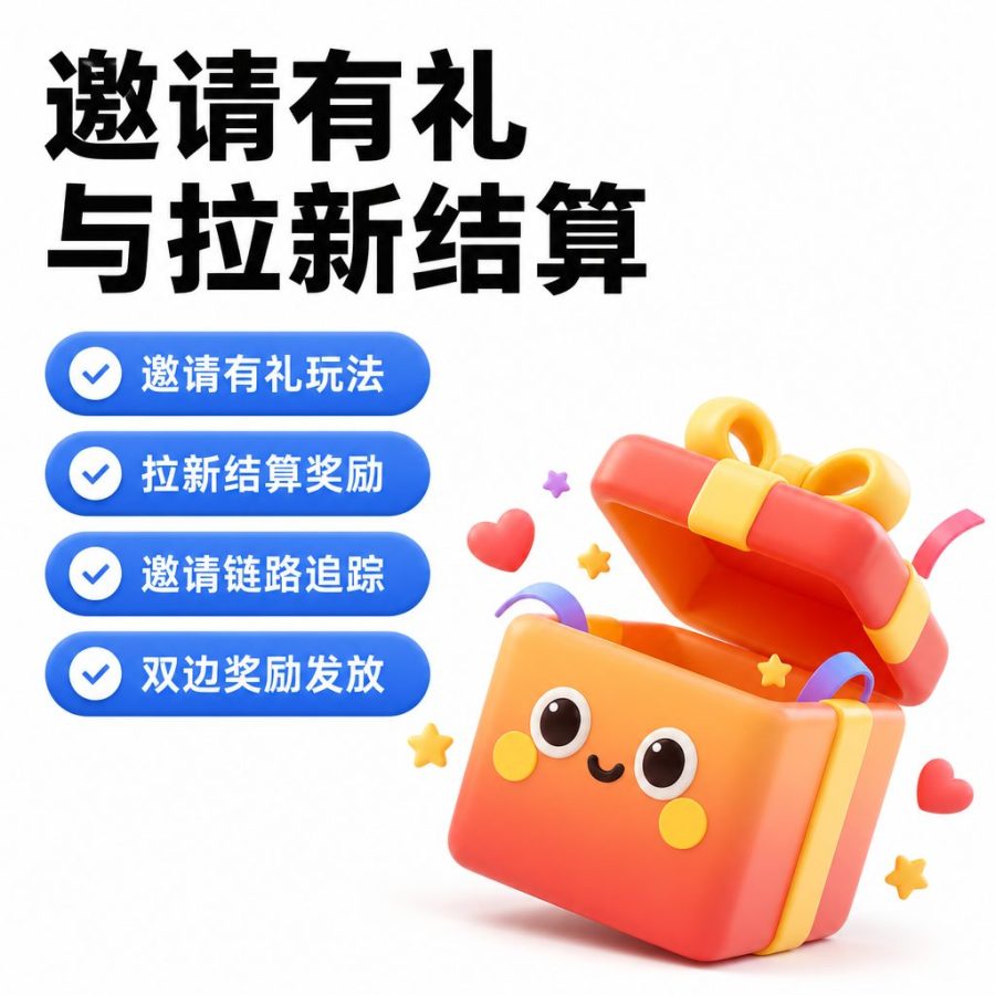 邀请有礼与拉新结算系统