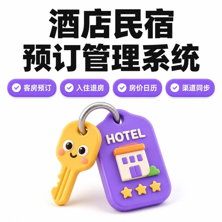 酒店民宿预订管理系统